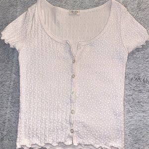 light pink button down PacSun Brandy shirt